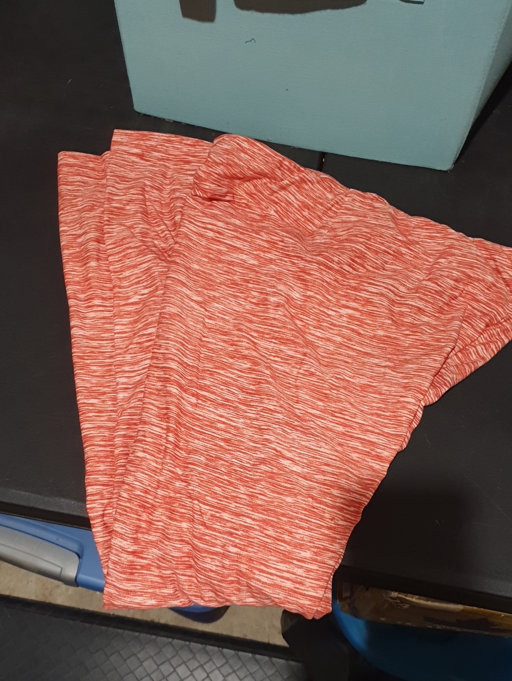 Time and Tru Heathered Coral Leggings